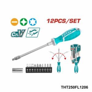 TOTAL Tournevis flexible THT250FL1206