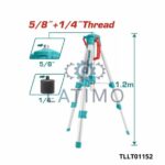 TOTAL Trepieds pour niveau laser TLLT01152