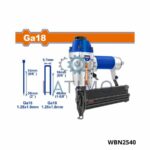 WADFOW agrafeuse cloueuse pneumatique WBN2540