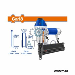 WADFOW agrafeuse cloueuse pneumatique WBN2540
