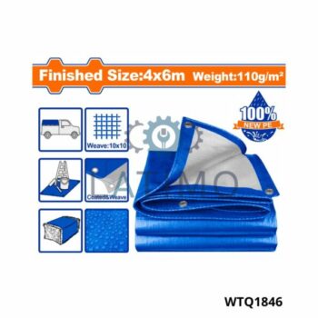 WADFOW bache de protection 4mx6m WTQ1846