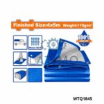WADFOW Bache de protection 4x5m WTQ1845
