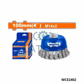 WADFOW Brosse mtq torsadee 100mm WCE2402