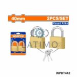 WADFOW Cadenas laiton 40mm 2 pcs WPDT442