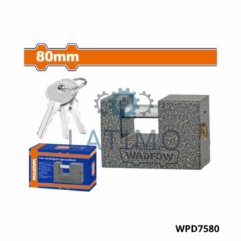 WADFOW Cadenas rect gris 80mm WPD7580