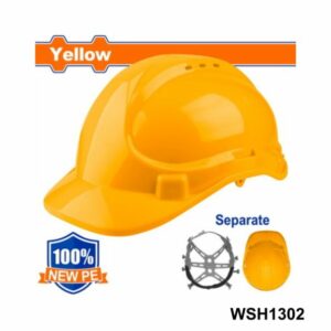 WADFOW Casque de protection rouge WSH1304