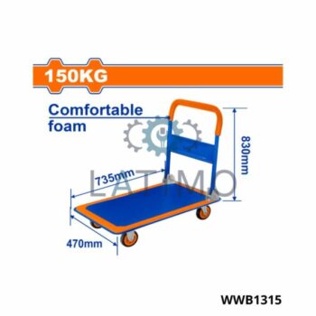 WADFOW chariot 4 roues 150kg WWB1315