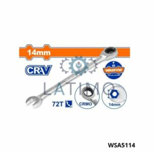 WADFOW Cle mixte a cliquet 14mm crv WSA5114
