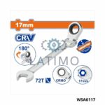 WADFOW cle mixte a cliquet rev 17 WSA6117