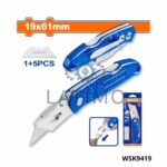 WADFOW Coupe moquette 19x61mm + 5 lames WSK9419