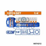 WADFOW jeu 12 cle a cliquet 1/4″ WST4212
