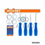 WADFOW Jeu 4 crochets 75mm WSS2604