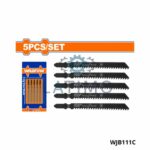 WADFOW Jeu 5 lame scie sauteuse bois WJB111C