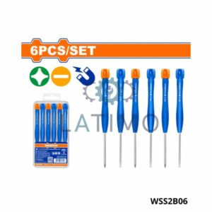 WADFOW jeu 6 tournevis précision WSS2B06