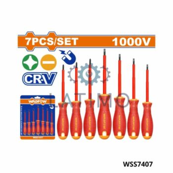 WADFOW jeu 7 tournevis isole cr-v WSS7407