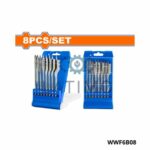 WADFOW jeu 8 meches bois plat WWF6B08