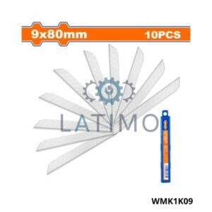 WADFOW jeu de lame 10 cutteur 9x80mm WMK1K09