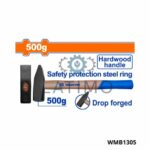 WADFOW marteau rivoir bois 500g WMB1305