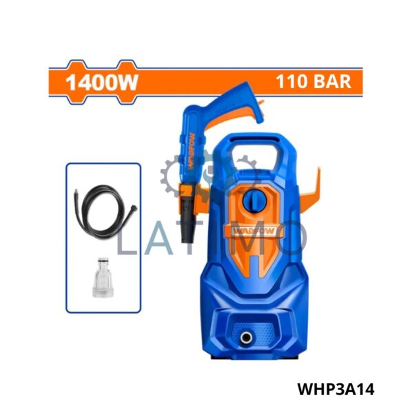 WADFOW Nettoyeur haute pression 1400w 110 bar WHP3A14