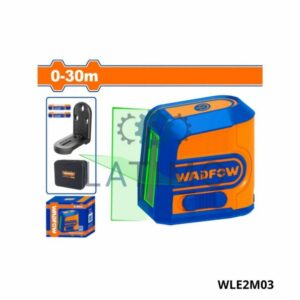 WADFOW Niveau laser 30m 2 lignes WLE2M03