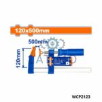 WADFOW pince avec manche en plastique 120x500mm WCP2123