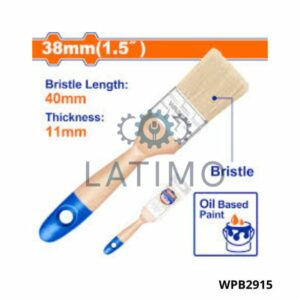 WADFOW Pinceau plat bois 38mm WPB2915