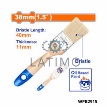 WADFOW Pinceau plat bois 38mm WPB2915