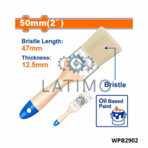 WADFOW Pinceau plat bois 50mm WPB2902