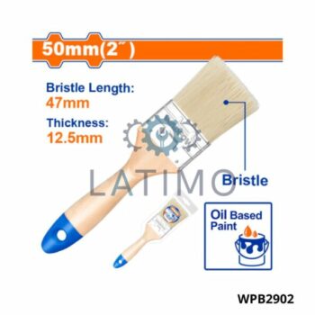 WADFOW Pinceau plat bois 50mm WPB2902