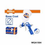 WADFOW Pistolet de peinture pneumatique 1.5mm 600cc WGA1504