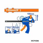 WADFOW serre joint rapide 6″ WCP4306