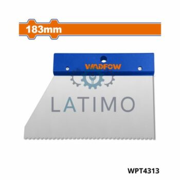 WADFOW spatule dentee 183mm WPT4313