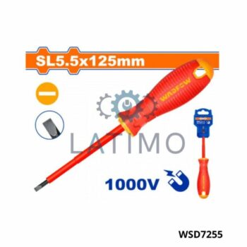 WADFOW tournevis isole fr 5×125 WSD7255