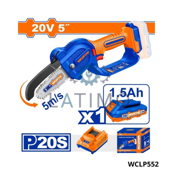 TOTAL Ventilateur 7″ Sans batterie sans chargeur TFALI2007