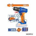 WADFOW Visseuse perceuse 35nm 20v 1.5ah WCDP512