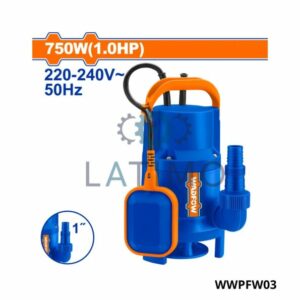 WDF Pompe vide cave 1hp 750w WWPFW03